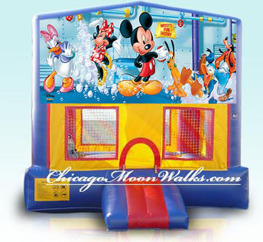 Mickey Mouse Bounce House Inflatable Rental Chicago Illinois